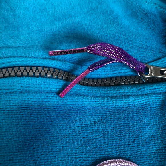 Converse Blue Velvet Hooded 2 Pieces Set 24M - Picture 5 of 10